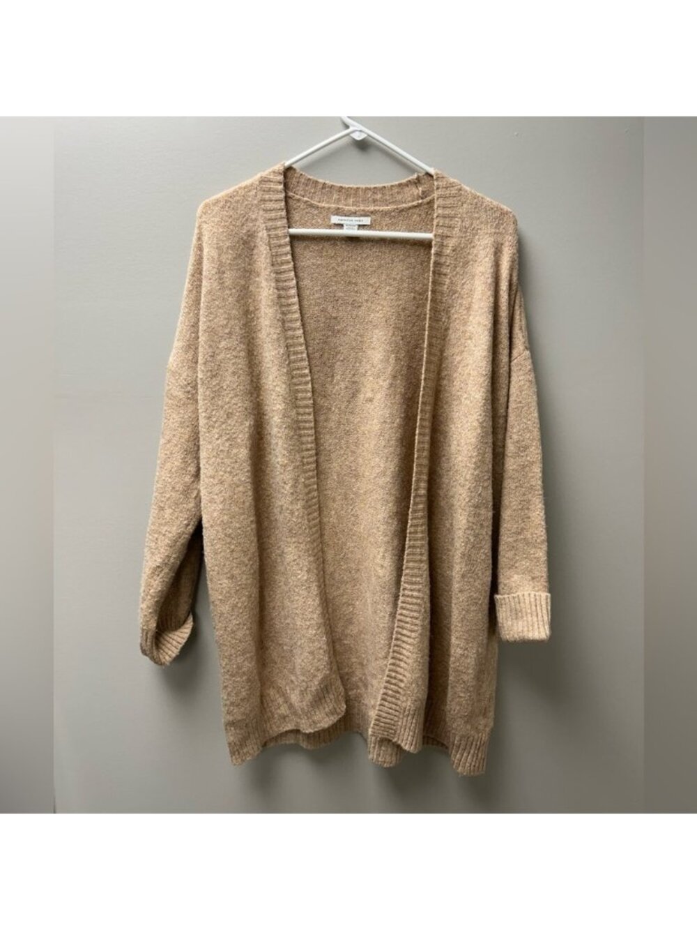 American Eagle Beige Long Cardigan